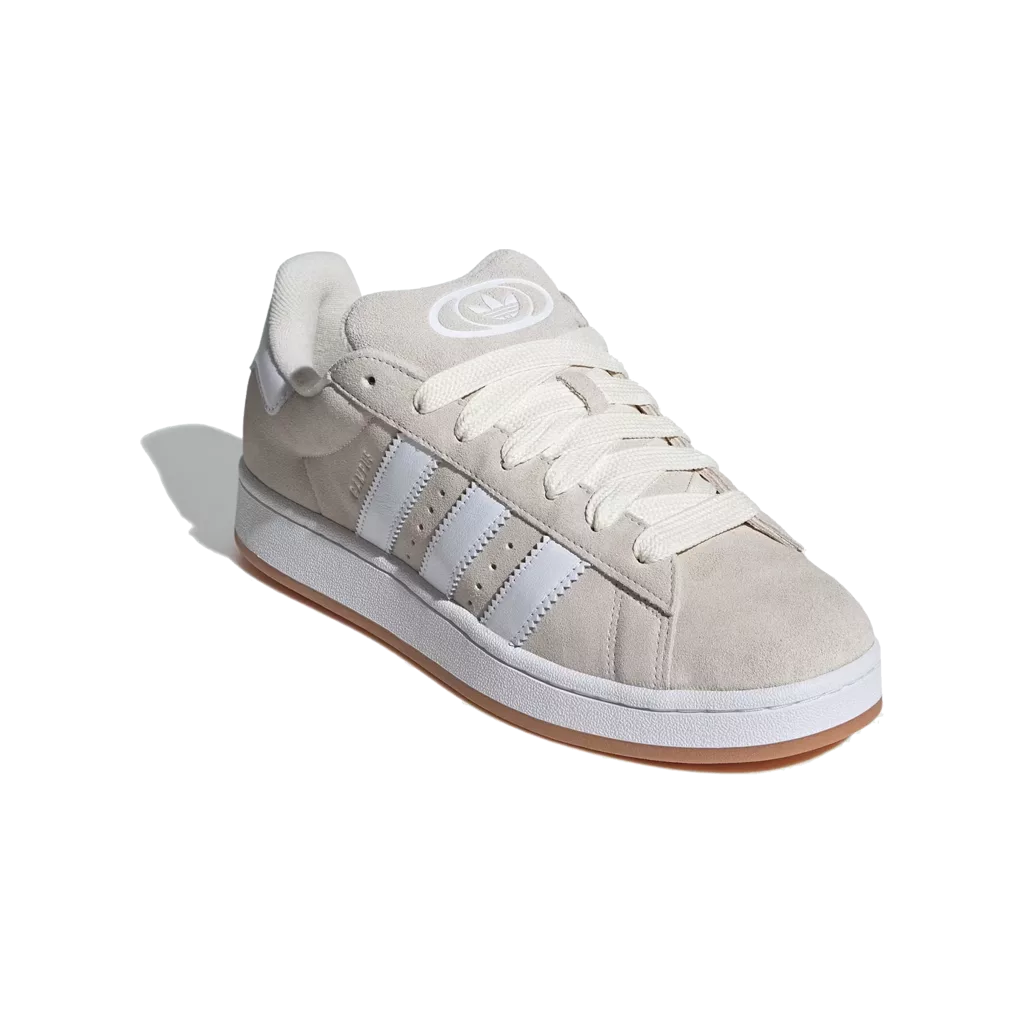 Lacets plats et larges 125 cm beige vent pour Adidas Campus