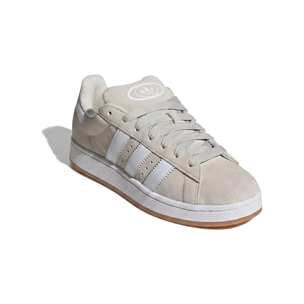 Lacets plats et larges 125 cm gris garenne pour Adidas Campus