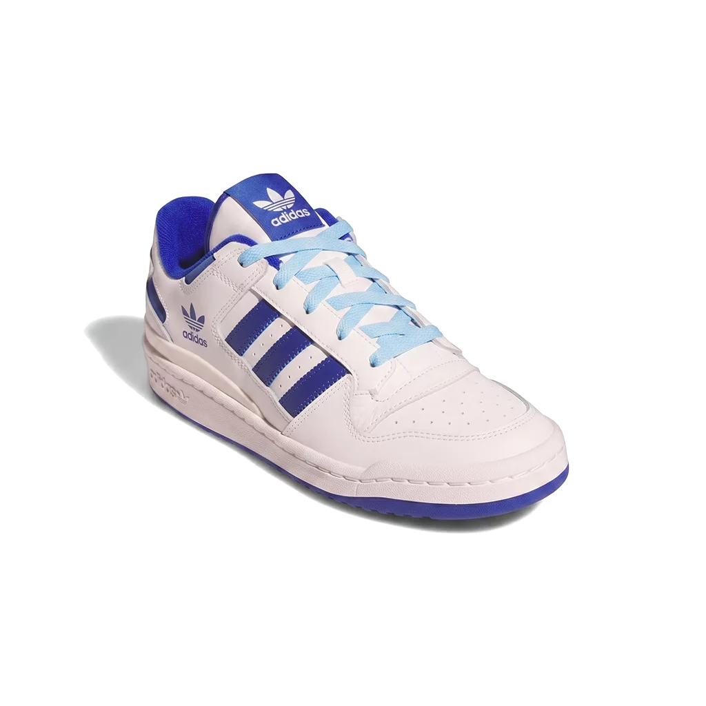 Lacets plats et larges bleu ciel pour Adidas Forum Low