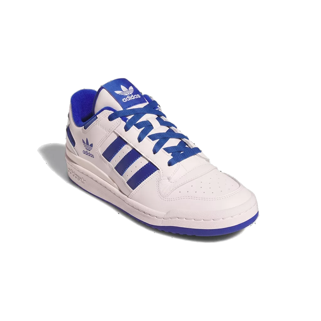Lacets plats et larges bleu royal pour Adidas Forum Low