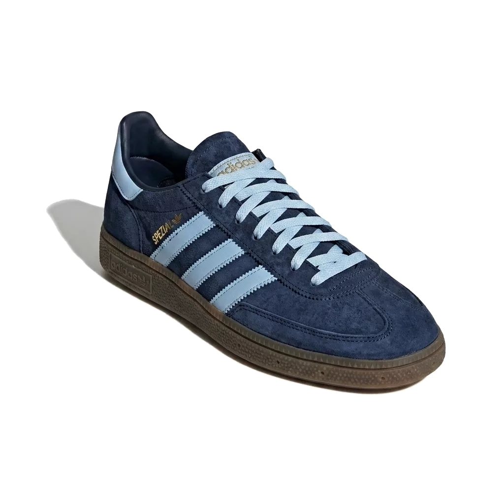 Lacets plats et larges 125 cm bleu ciel pour Adidas Spezial
