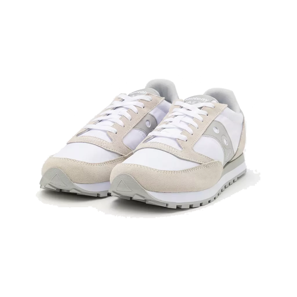 Lacets plats et larges 110 cm blanc neige pour Saucony Jazz Original