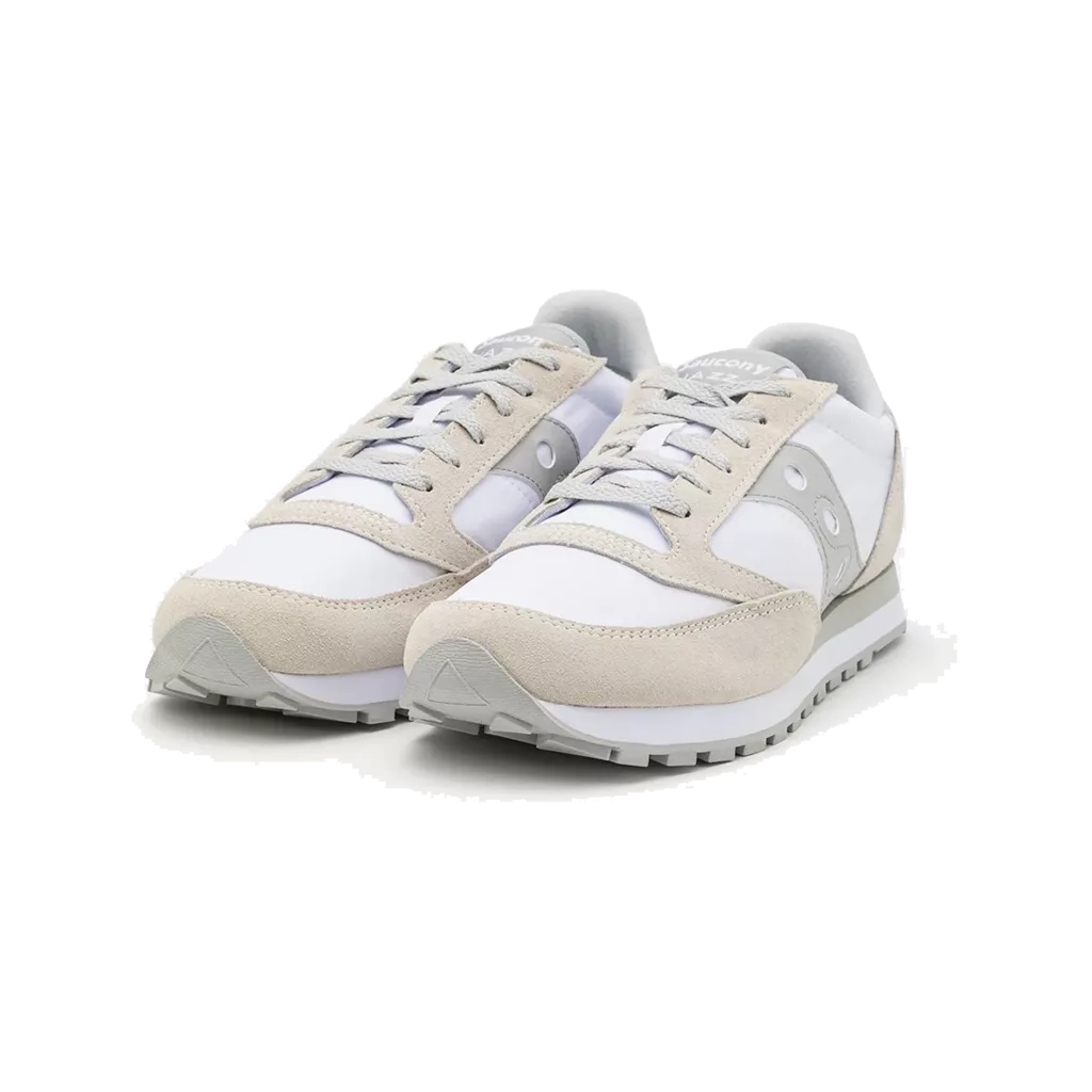 Lacets plats et larges 110 cm gris garenne pour Saucony Jazz Original
