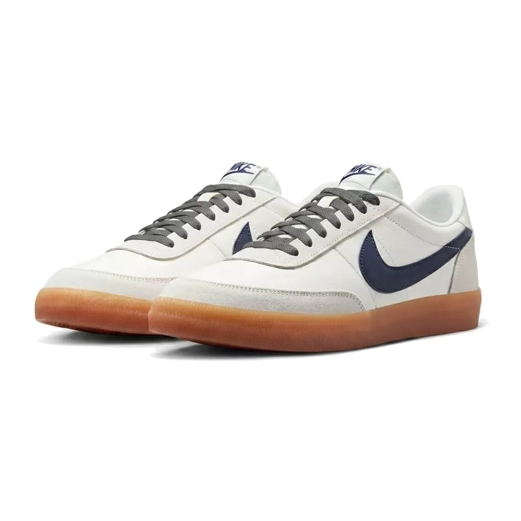 Lacets plats et larges 125 cm gris source pour Nike Killshot 2