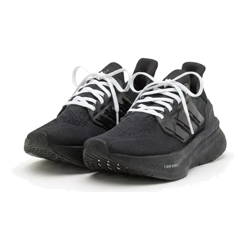 Lacets plats et larges blanc neige 110 cm pour Adidas Ultraboost