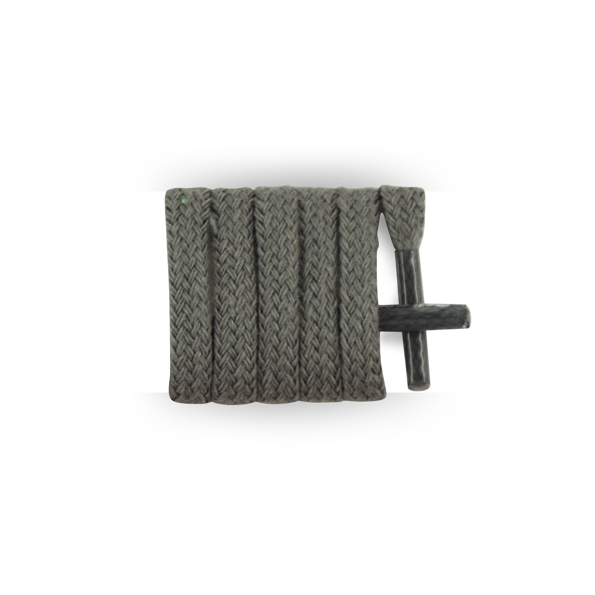 Lacets plats & fins gris source