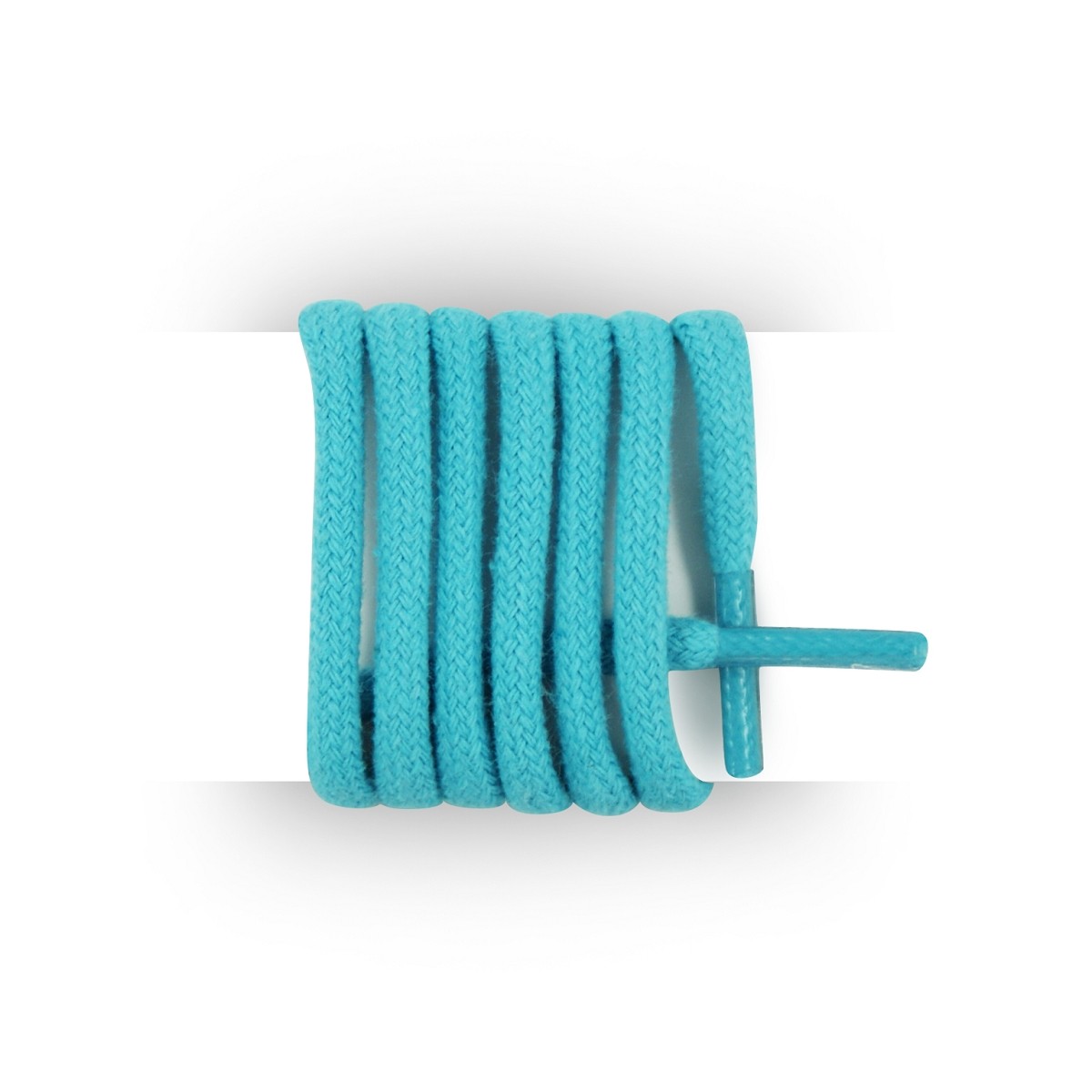 Lacets ronds & épais bleu turquoise