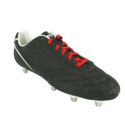 Lacets football et rugby couleur rouge passion