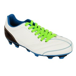 Lacets football et rugby couleur vert fluo