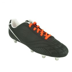 Lacets football et rugby couleur orange fluo