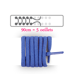 Lacets ronds et épais de longueur 90 cm