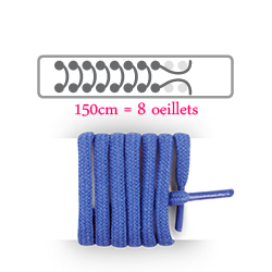lacets ronds et épais longueur 150 cm
