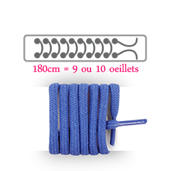 lacets ronds et épais longueur 180 cm