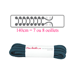 Lacets pour chaussures de marche, randonnée, sécurité longueur 140 cm