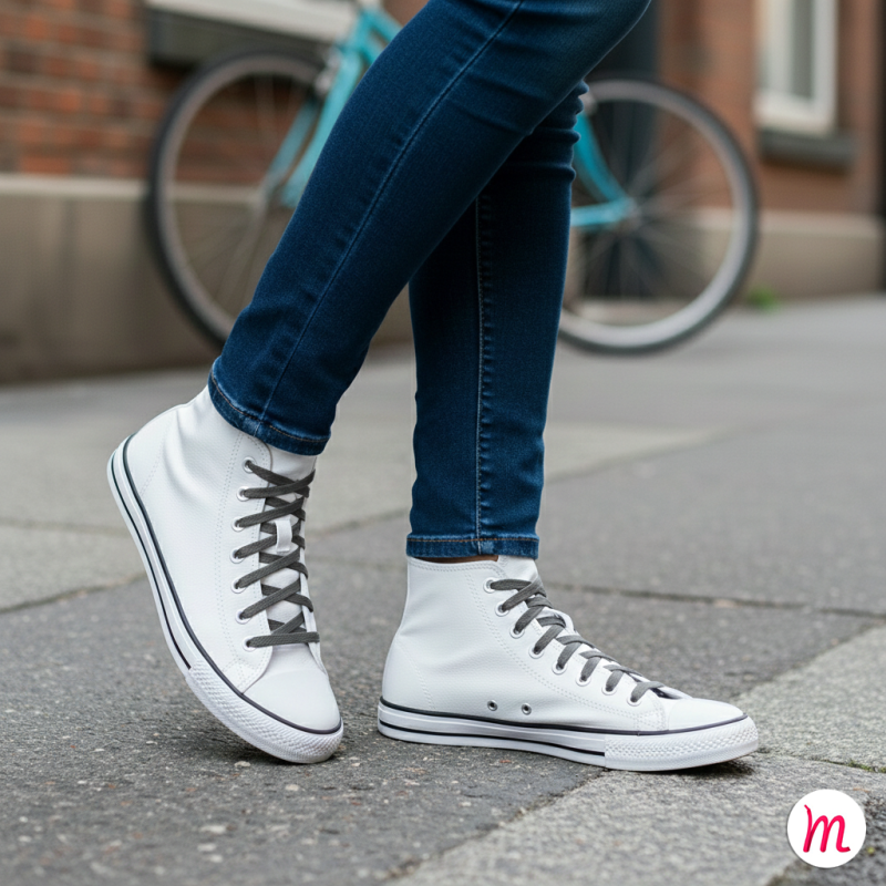 lacets plats et larges longueur 90 cm largeur 7 mm longueur couleur gris source