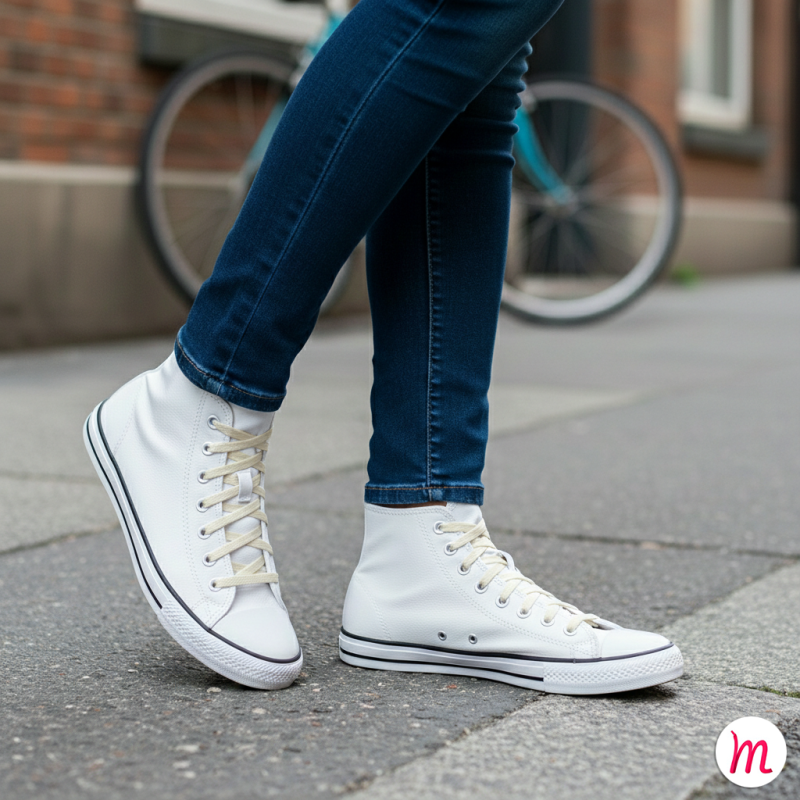 lacets plats et larges longueur 125 cm largeur 7 mm longueur couleur beige vent