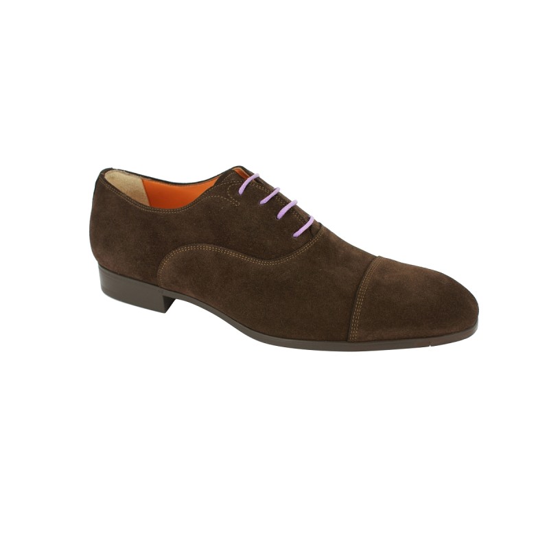 lacets ronds et fins cirés longueur 90 cm mauve lavande