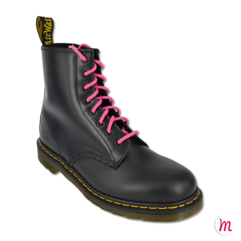 lacets ronds et épais longueur 125 cm rose tulipe