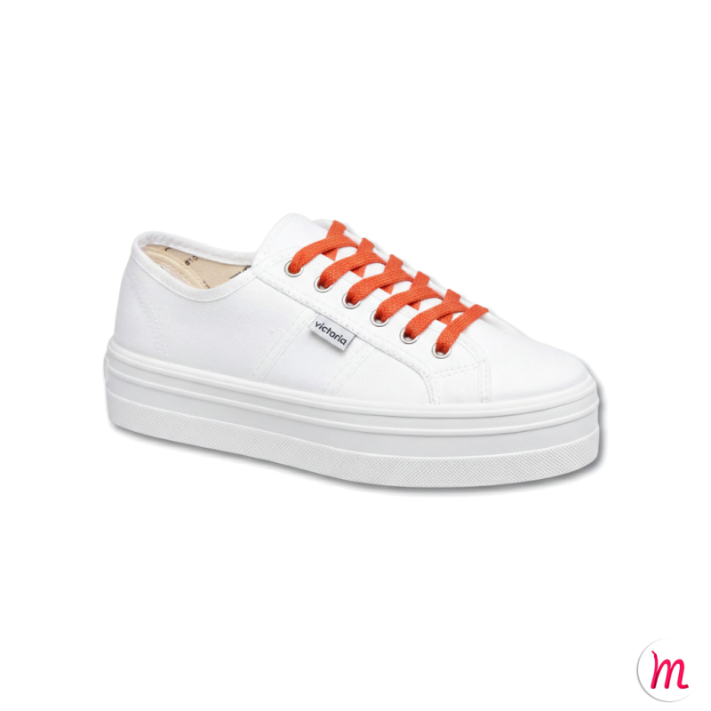 lacets plats et fins longueur 120 cm largeur 4 mm couleur orange mandarine