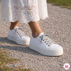 lacets plats et fins longueur 40 cm largeur 4 mm couleur gris garenne