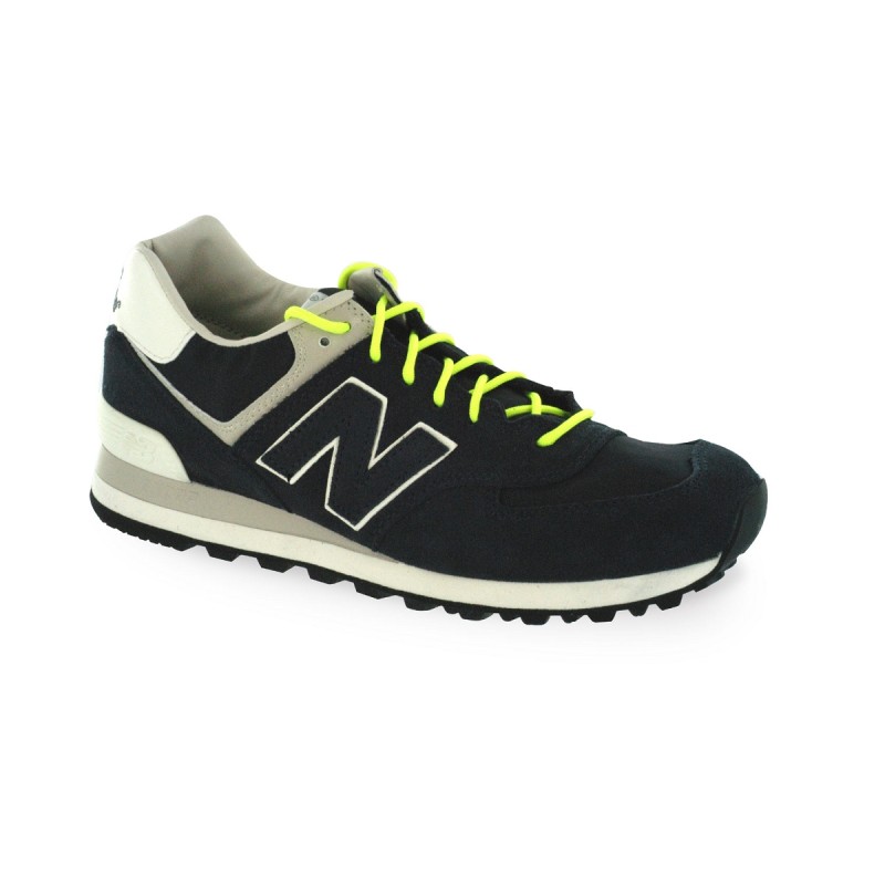 lacets ronds et épais longueur 110 cm jaune fluo