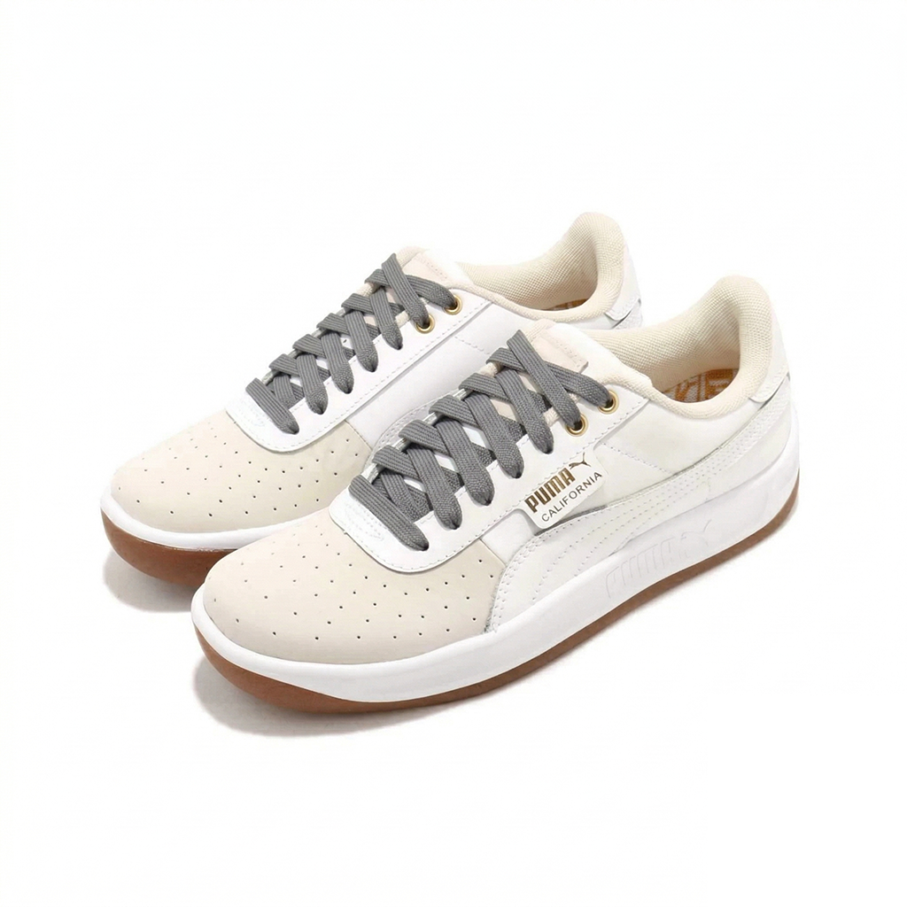 Lacets plats et larges 90 cm beige vent pour Puma California