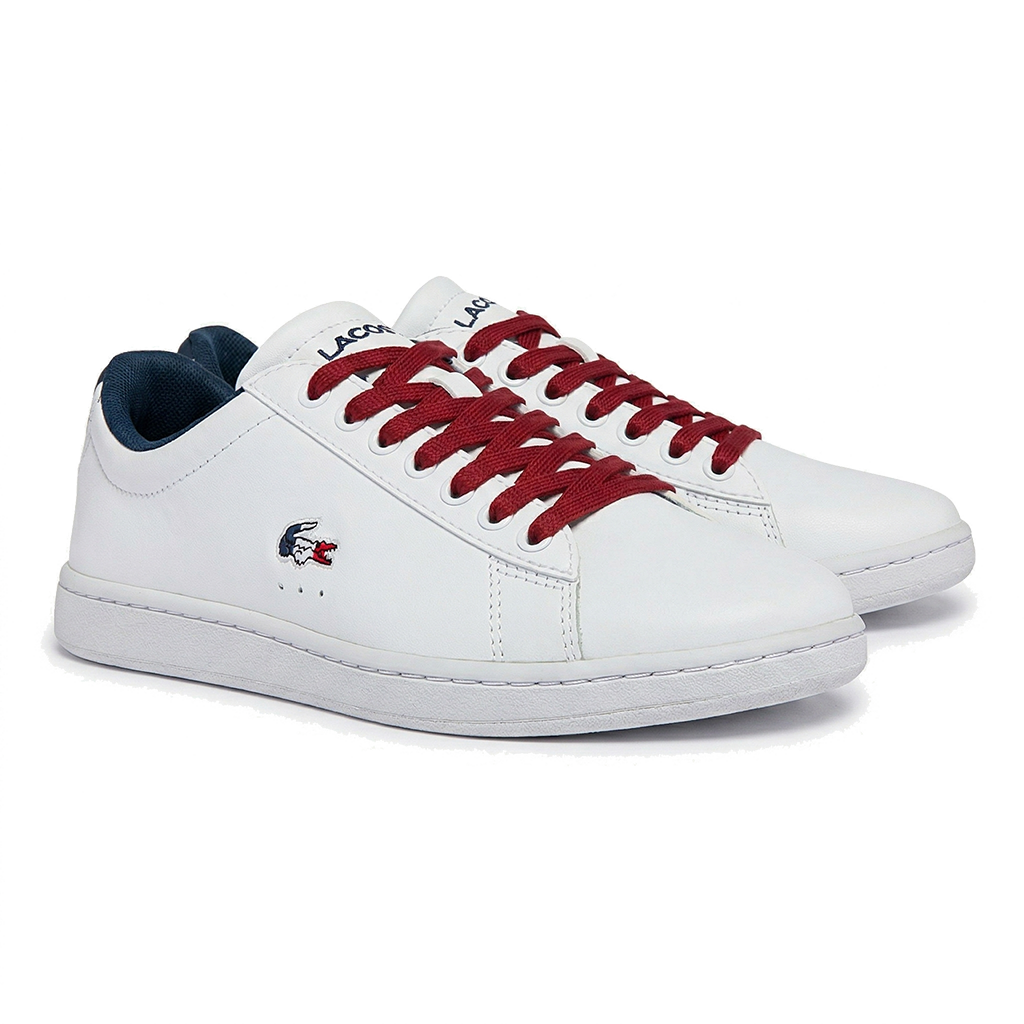 Lacets plats et larges 90 cm beige vent pour Lacoste Carnaby Evo