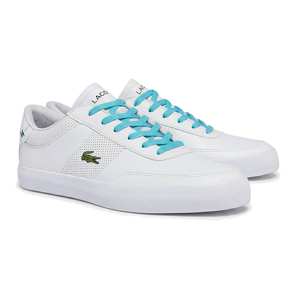 Lacets plats et larges 90 cm beige vent pour Lacoste Court Master